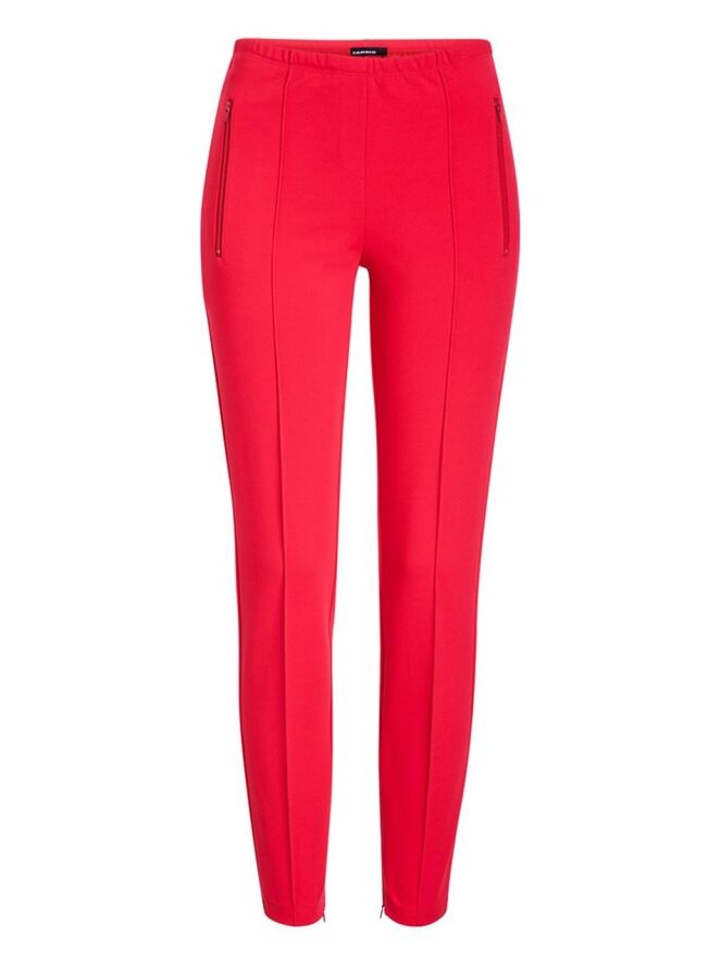 Boutique MARC CAIN Bright red slim fit tailored pants Retail price 229  Size 36