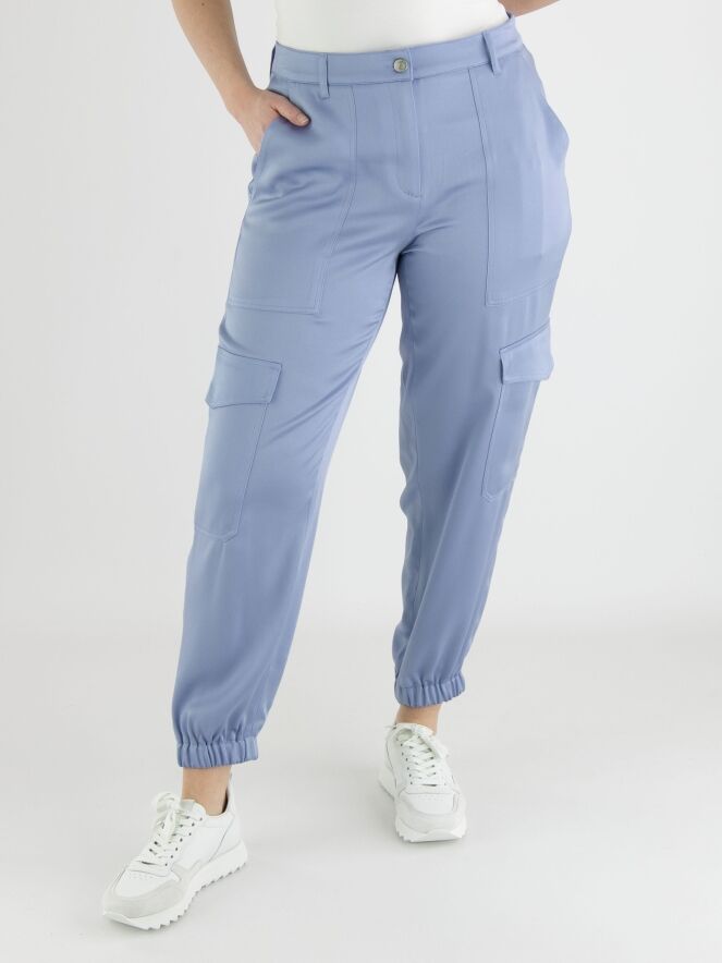 【関税&送料込】Pinko Trousers Blue PINKO Wanda cotton-blend Jeans | Blue | FARFETCH