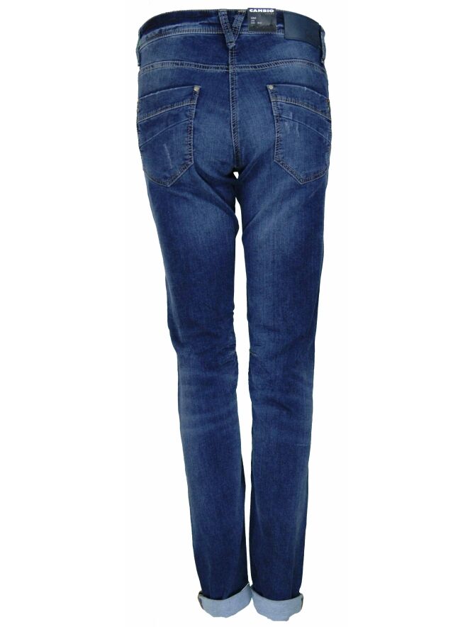 Cambio trousers LIZZY JOG 9118-0119 Blue by Penninkhoffashion.com