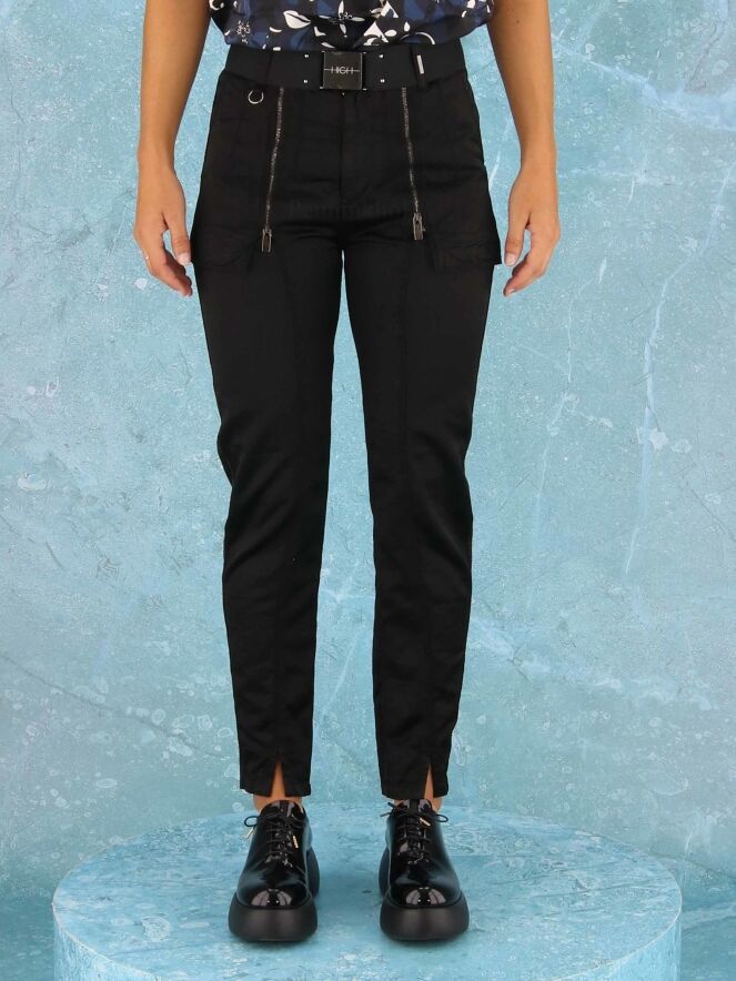 High trousers WALK TALL 702723 Black by