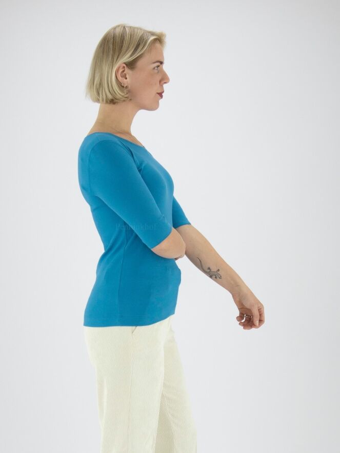 Marc Cain shirts +E 48.09 J50 Blue by Penninkhoffashion.com