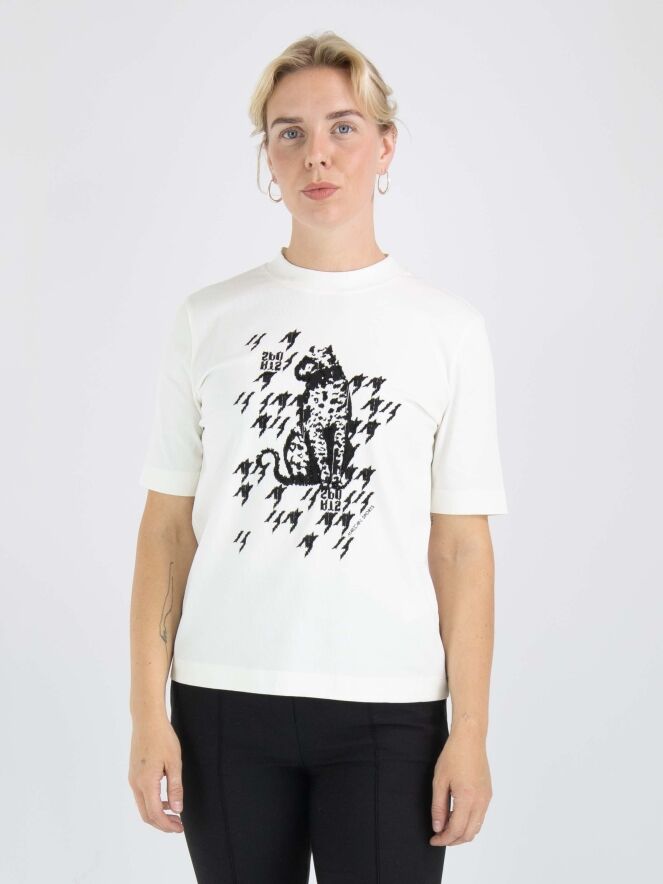 Marc Cain shirts XS 48.42 J72 Cream White by