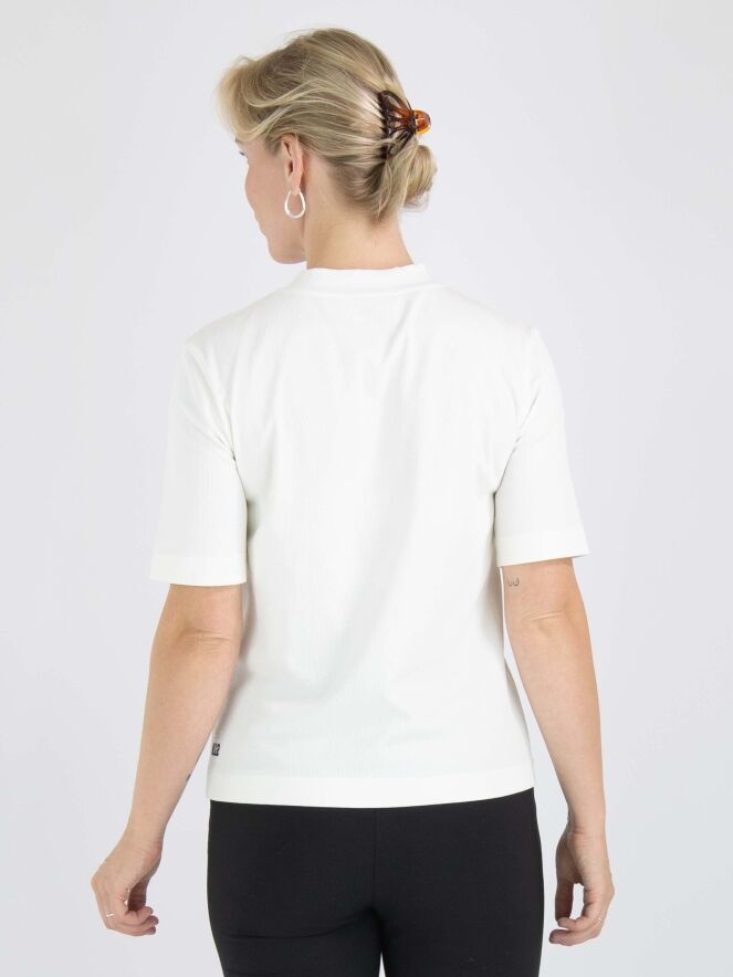 Marc Cain shirts XS 48.42 J72 Cream White by