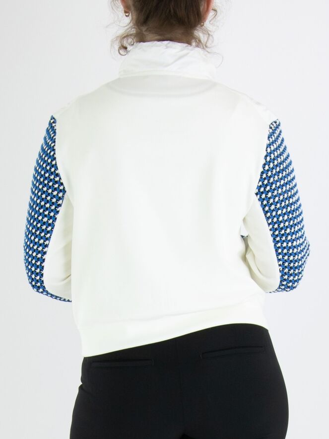 Marc Cain vests WS 39.12 M14 Blue by Penninkhoffashion.com
