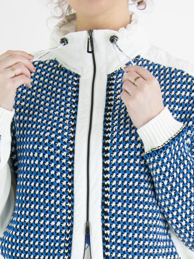 Marc Cain vests WS 39.12 M14 Blue by Penninkhoffashion.com