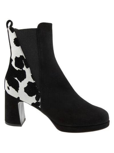 Cervone Ankle boot camosoio nero  40