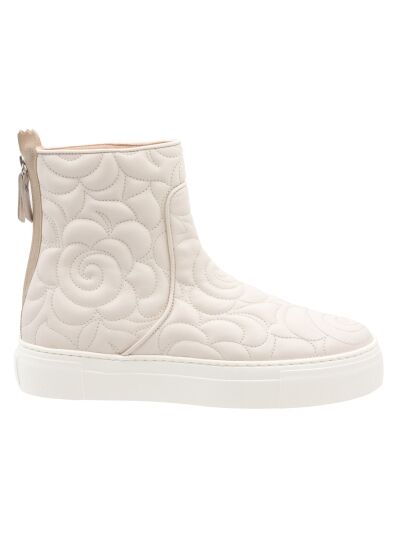 AGL Ankle boot gesso- milk MEGHAN EMBROIDERY 