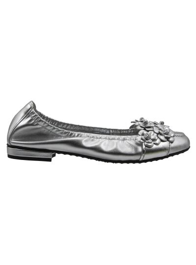 Kennel & Schmenger Ballerina nappa silver 100127-0010 Kennel & Schmenger Ballerina nappa silver 100127-0010