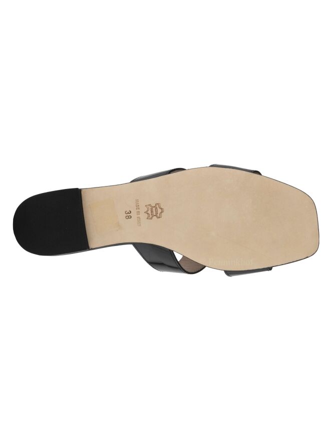 Even and odd sandals 98Q Black by Penninkhoffashion.com