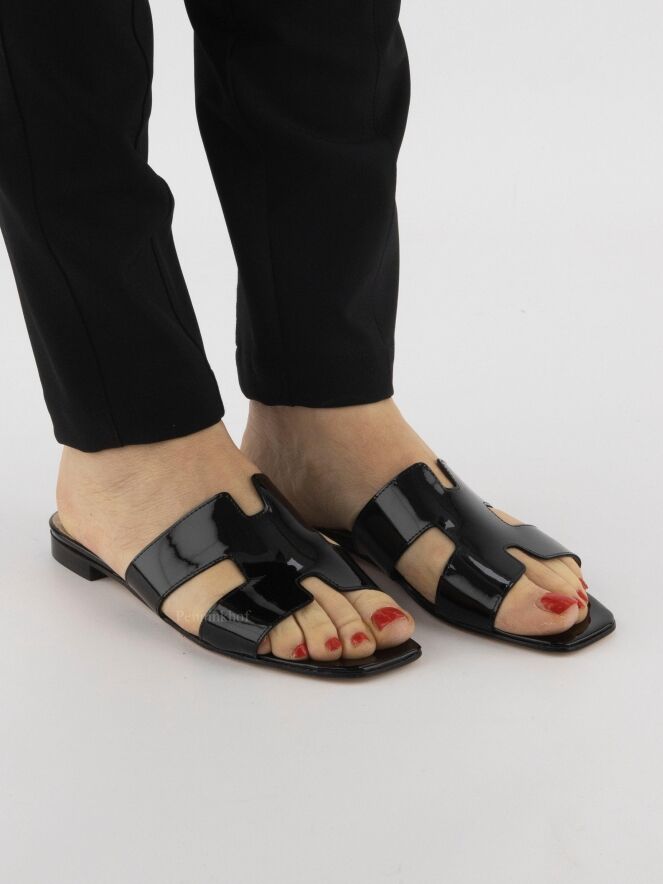 Even and odd sandals 98Q Black by Penninkhoffashion.com