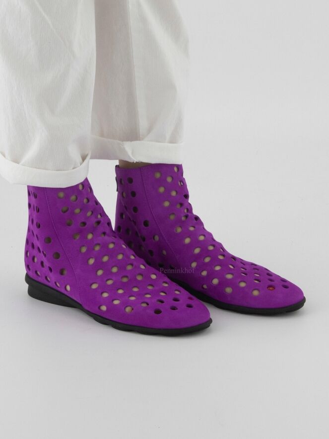 Arche ankle boots DATO Purple by Penninkhoffashion