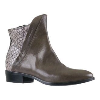 Donna Carolina ankle boots 28.641 042 Taupe by Penninkhoffashion