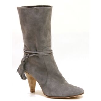 grey slouchy booties