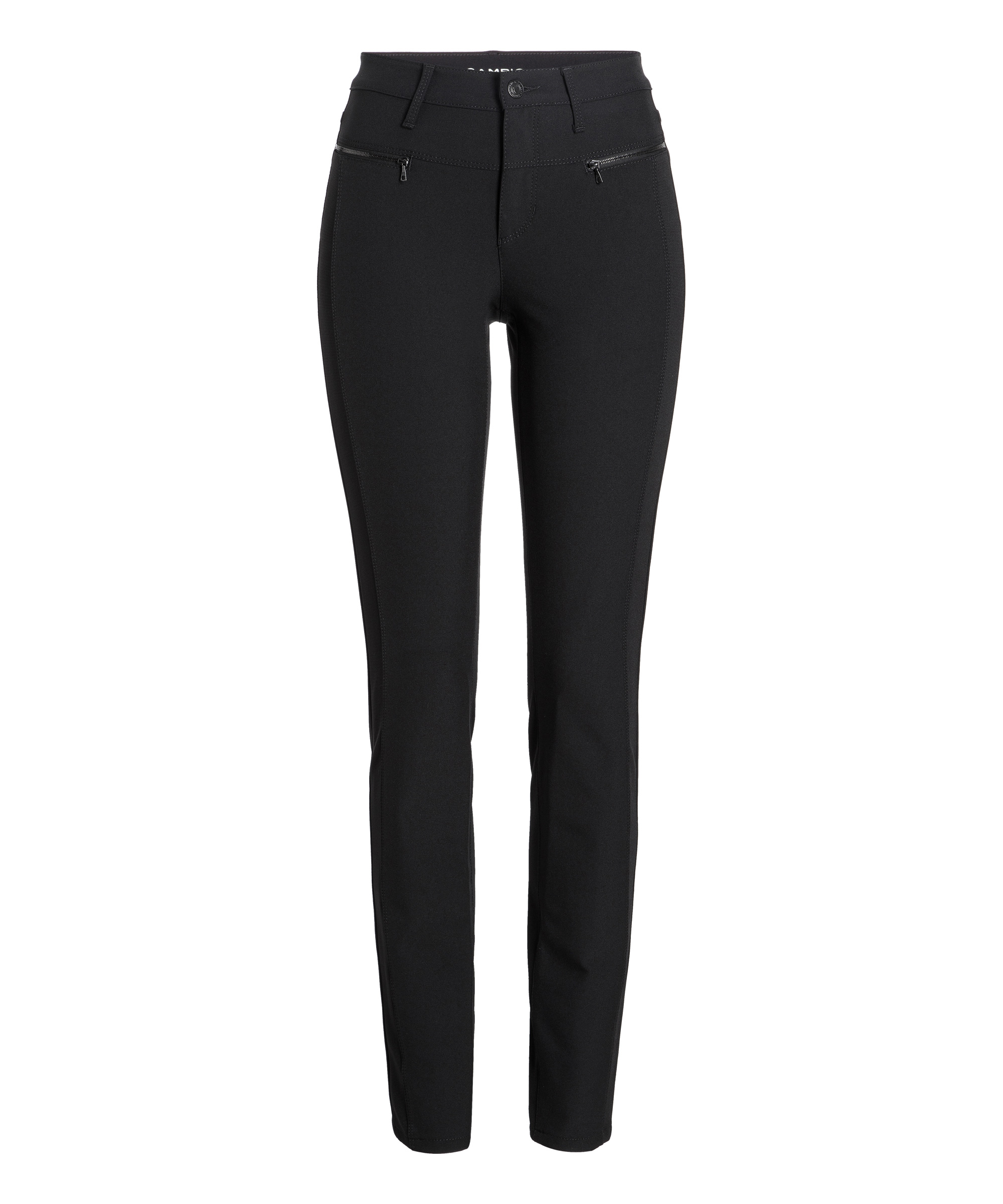 Cambio trousers PARLA ZIP 6199-0014-01 Black by Penninkhoffashion.com