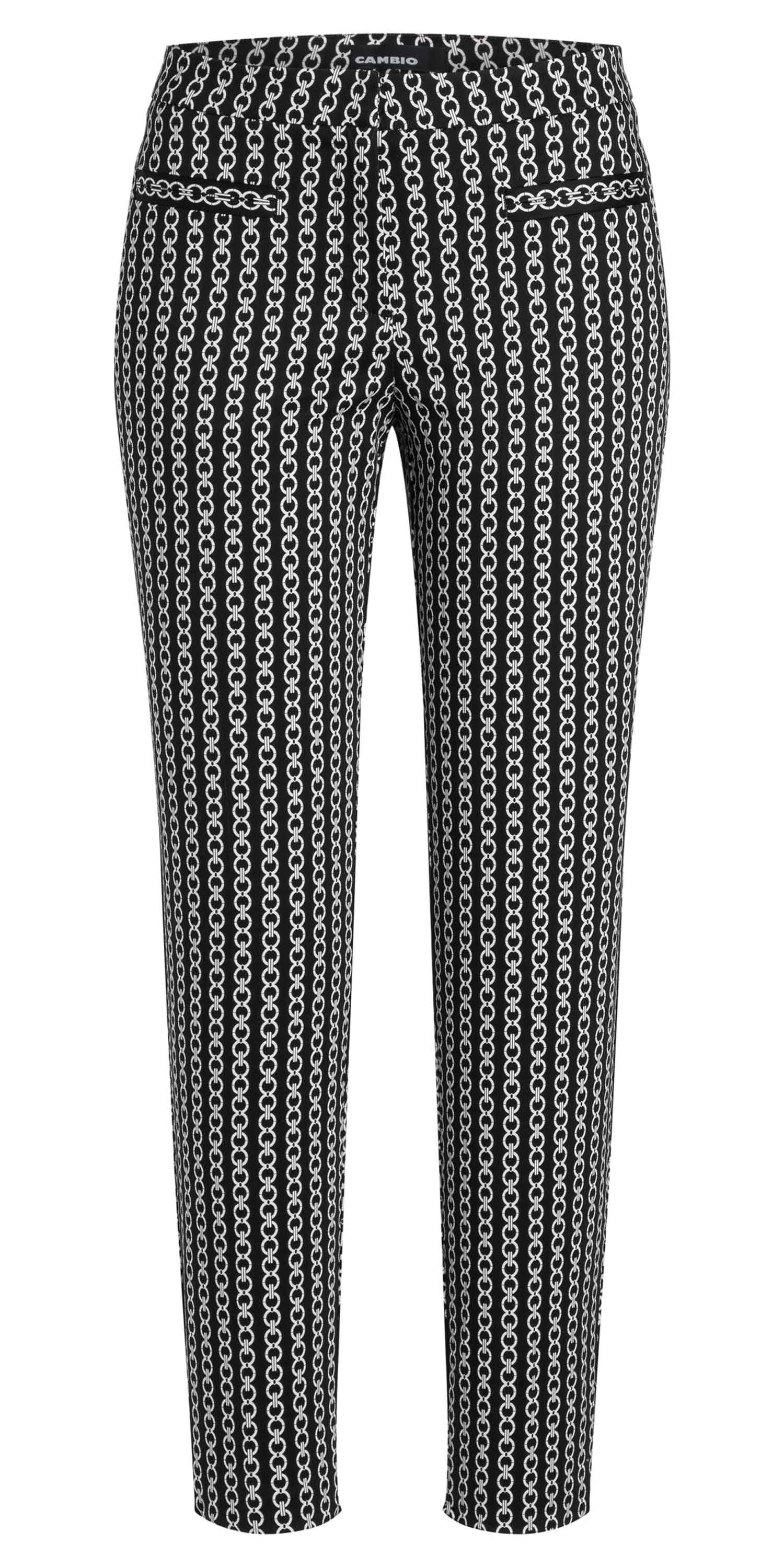 Cambio trousers RAFERTY 8707 0374-00 Black by Penninkhoffashion.com