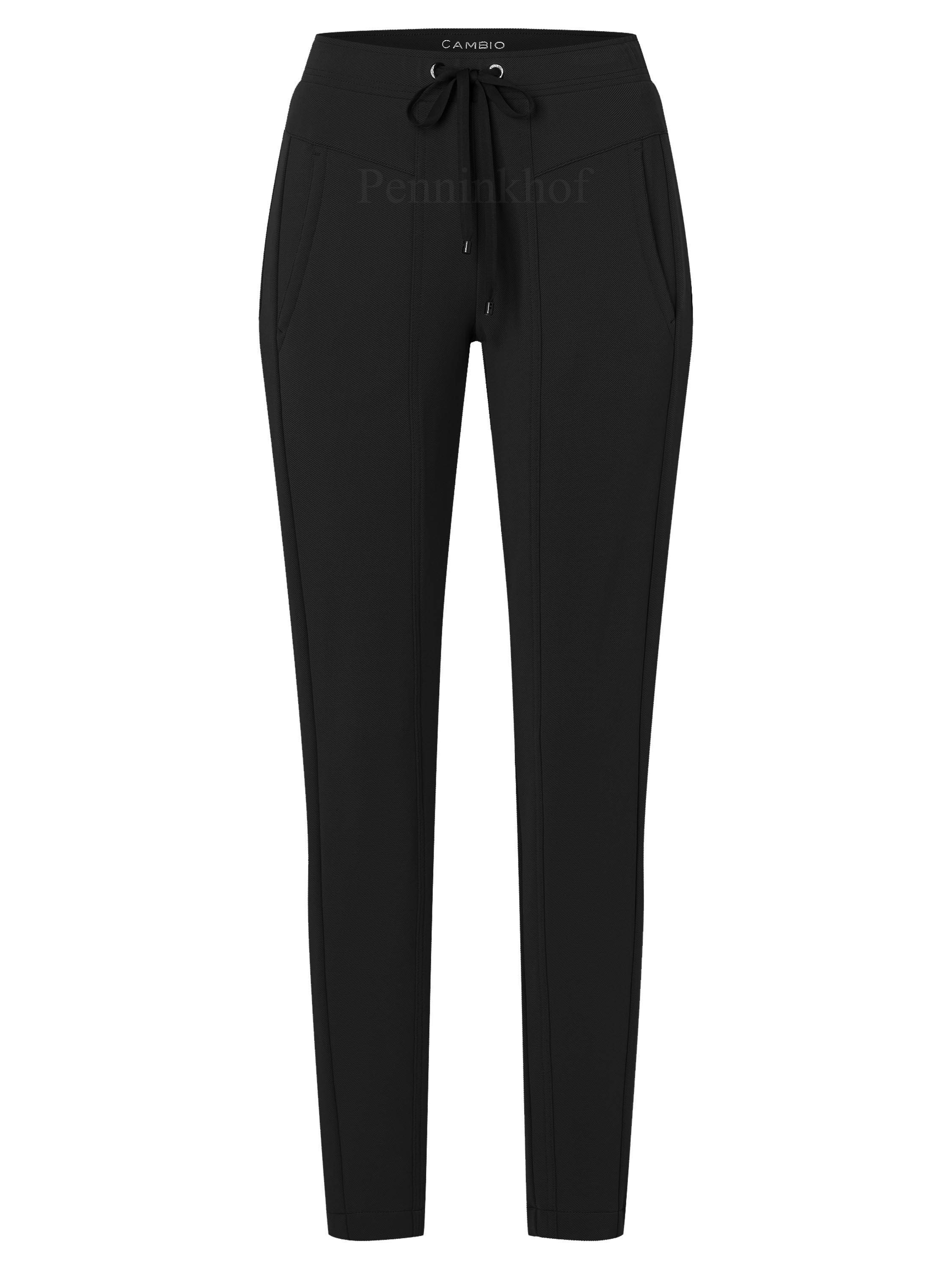 Cambio trousers JORDAN SEAM 6337-0205-01 Black by Penninkhoffashion.com