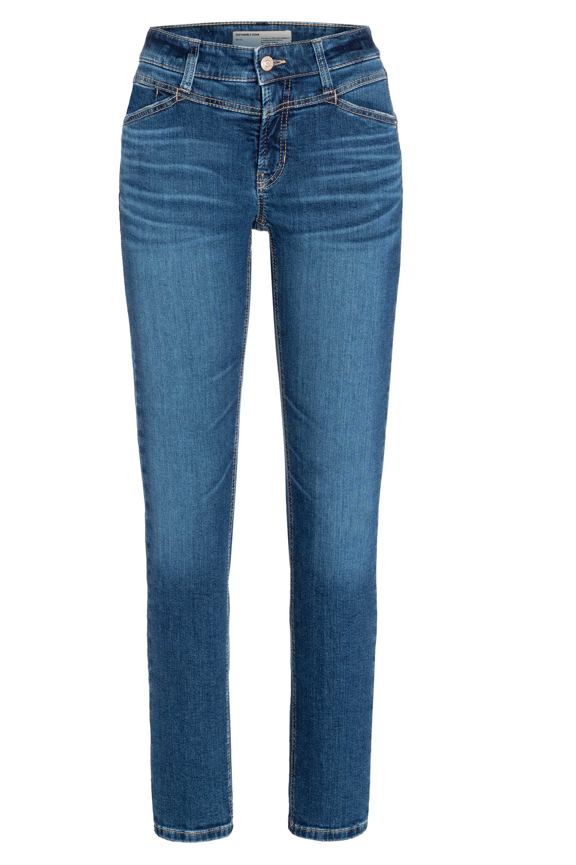 Cambio trousers PARLA SEAM 9158-0053-02 Blue by Penninkhoffashion.com