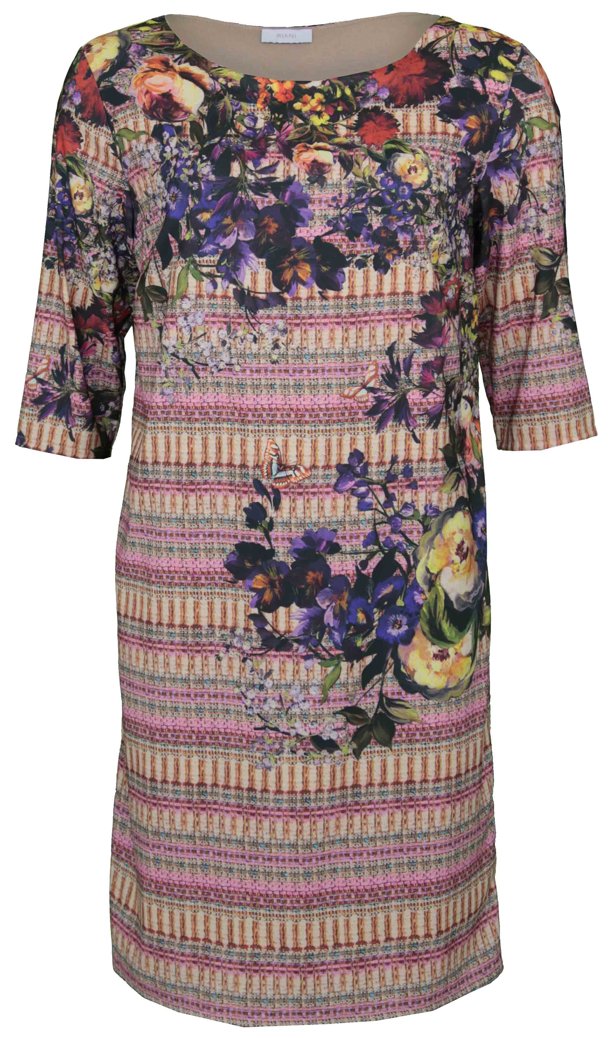 Riani dresses 776080-3121 multi color at Penninkhoffashion.com